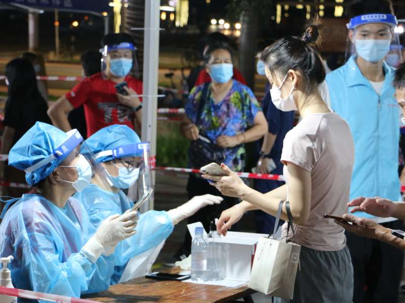 基層黨組織發(fā)力，支援全民核酸檢測